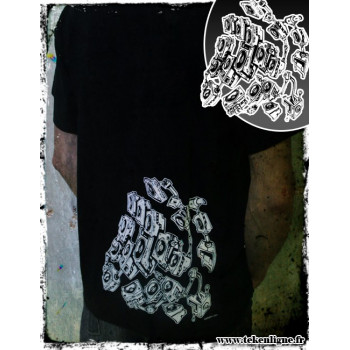 T-shirt BLACKQIREX DOG [Noir - Taille M]