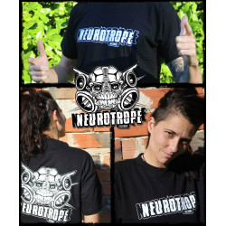 T-shirt NEUROTROPE [Noir]