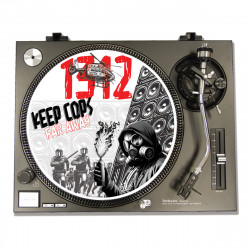 Slipmats "Keep Cops Far Away"