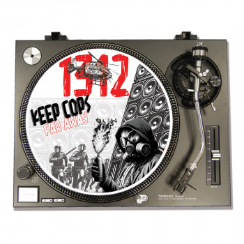 Feutrines "Keep Cops Far Away"