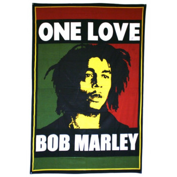 Tenture BOB MARLEY - One Love